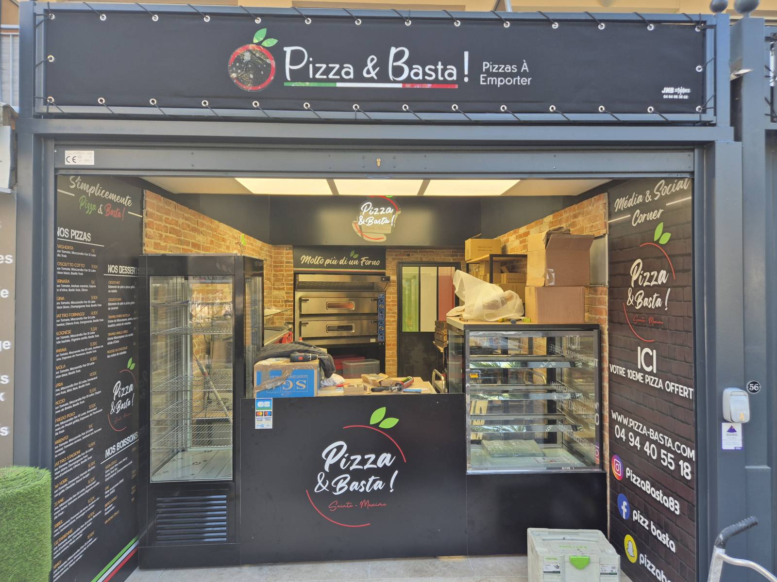 Enseigniste pour création d'enseigne lumineuse ou non lumineuse sur mesure Fréjus Saint-Raphaël