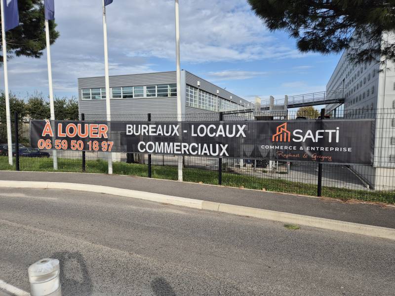 Enseigne pour agence immobilière à Saint-Raphaël dans le var