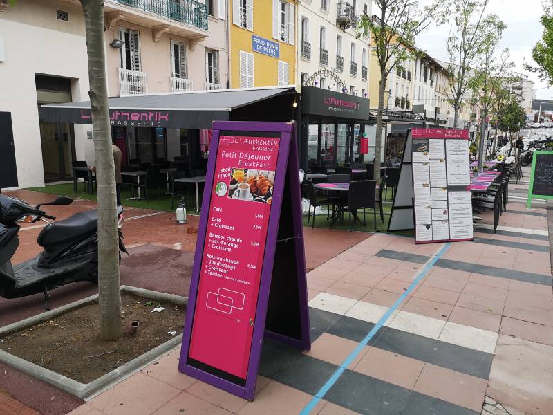 Réalisation de stop trottoirs à St Raphael Fréjus dans le var