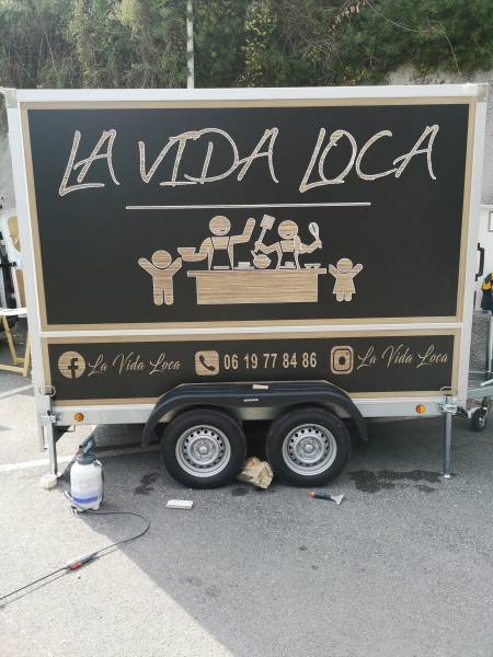 covering sur-mesure pour food truck fréjus dans le Var