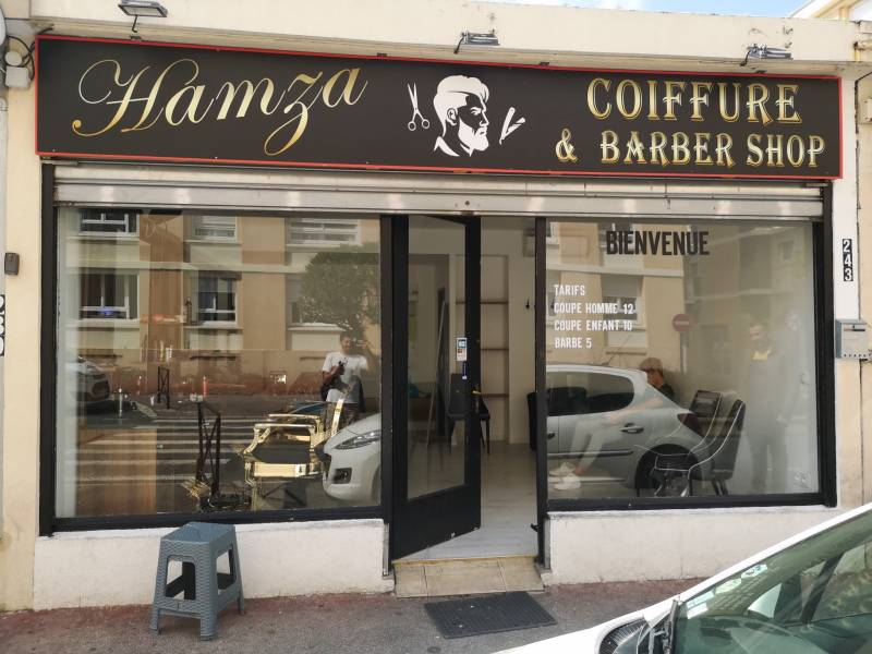 Fabricant enseigne pour salon coiffure barbier à Fréjus 83