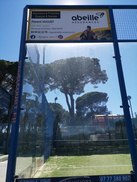 panneau partenaires club de sport