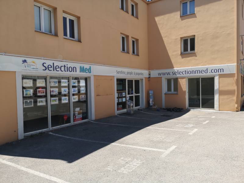 Devis enseigne sur-mesure agence immo Grasse 06