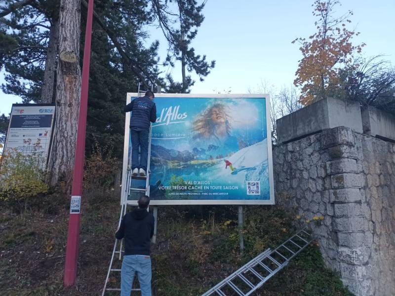 Spécialiste impression panneau publicitaire 4x3 Var