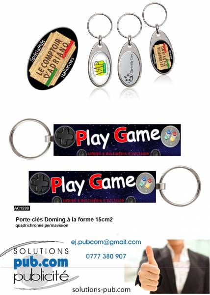 PORTE-CLEFS PERSONNALISÉS À FRÉJUS