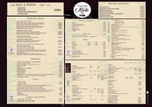 Notre zone d'activité pour ce service Impression carte et menu de restaurant