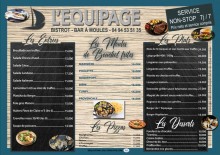 Notre zone d'activité pour ce service Impression carte et menu de restaurant